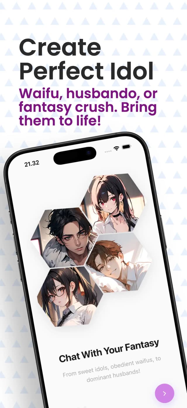 Idolchat App Screenshot 1