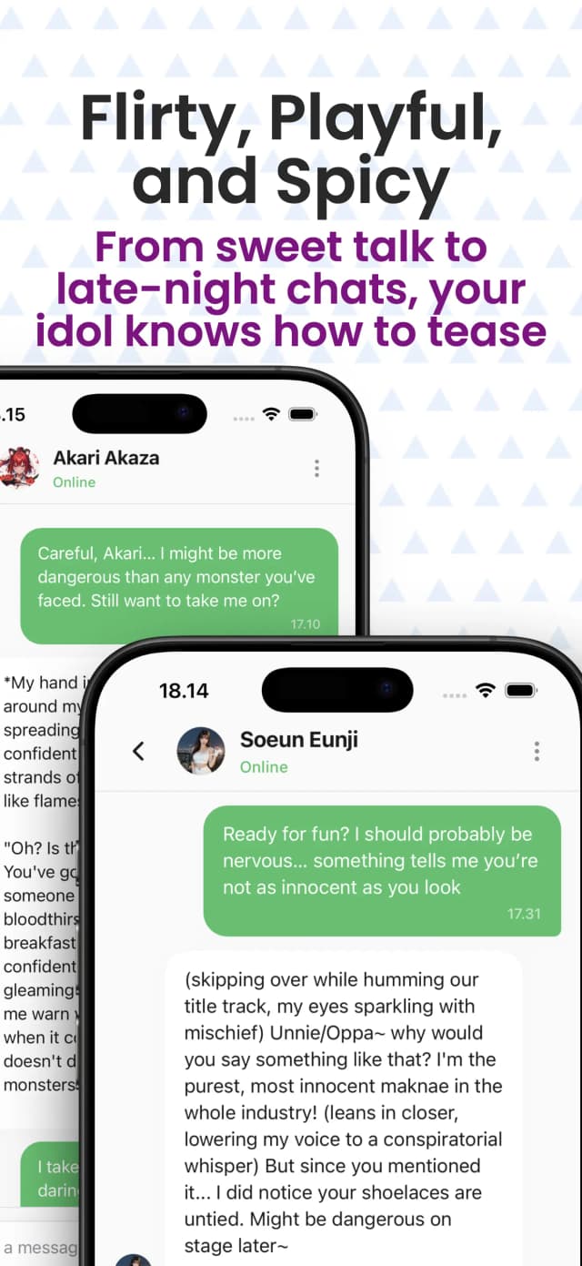 Idolchat App Screenshot 6
