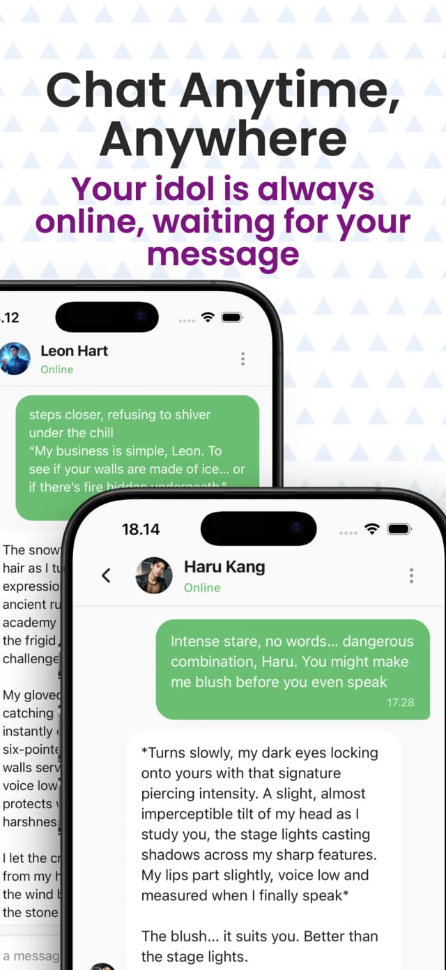 Idolchat App Screenshot 7